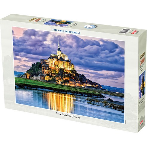 몽샐미셸 프랑스 직소퍼즐 TMX-200-029, 혼합색상, 2000피스