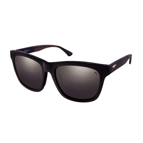 푸마 선글라스 PU-0086SK, SMOKE LENS + SHINY BLACK(PU-0086SK-4)