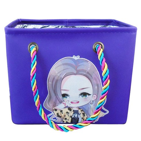 버블리데이 물빠지는 목욕가방 프리티걸, 퍼플