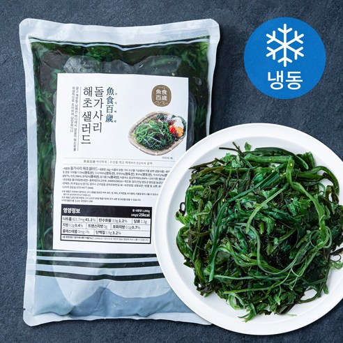 어식백세 돌가사리 해초샐러드 (냉동), 1개, 1kg