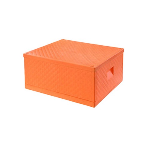 매직 폴딩박스 45 x 21.5 x 30 cm, 오렌지, 1개
