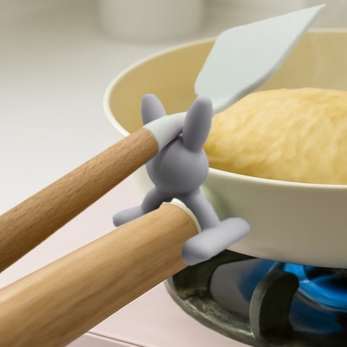 집사람 쿠킹바니 실리콘 멀티 조리도구 거치대, 그레이, 1개