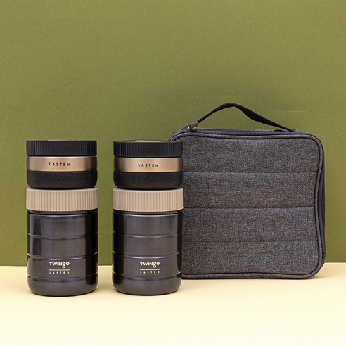 따뜻함이 가득한 식사를 위한 최고의 선택, 트윙고 라스텐 보온죽통 도시락 5종 세트!