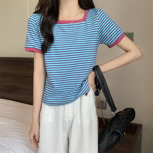 女式短袖Tee 短袖Tee 女式短袖Tee 女式短袖Tee 素色T卹 素色短袖Tee 2件短袖Tee 彩色 彩色素色Tee 彩色素色Tee