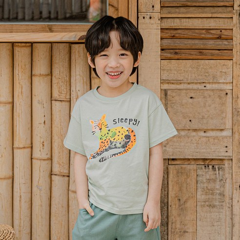 라라아망 아동용 슬리피레오 티셔츠