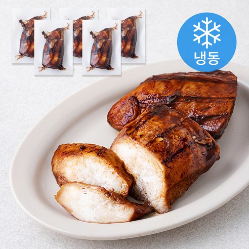코코스 통살 닭가슴살 사천짜장맛 (냉동), 100g, 5개입, 1개