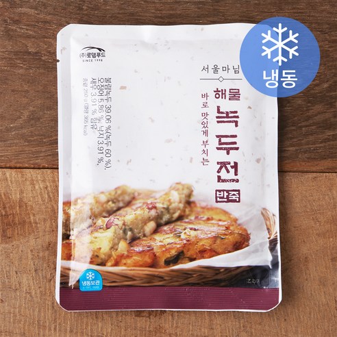 서울마님 해물 녹두전 반죽 (냉동), 250g, 1개