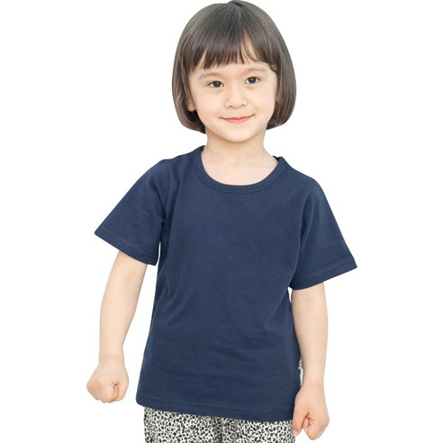 까꿍놀이터 아동용 최애 기본 반팔티