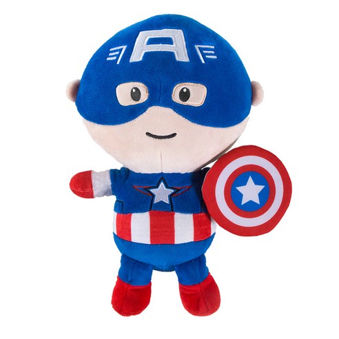 마블 어벤져스 봉제인형, 캡틴아메리카, 30cm