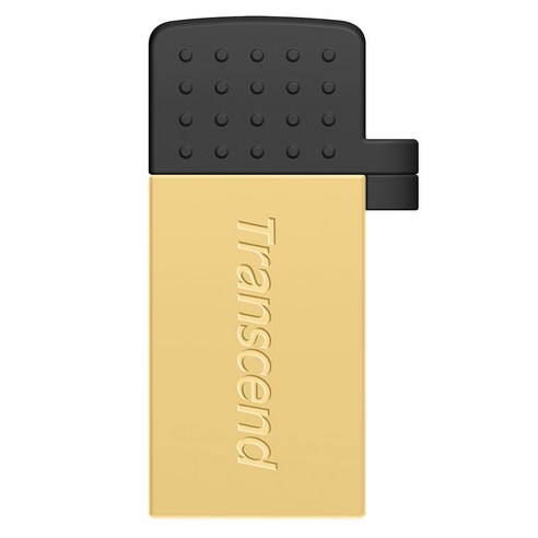 트랜센드 JetFlash 380 OTG USB 2.0 메모리 골드 16GB