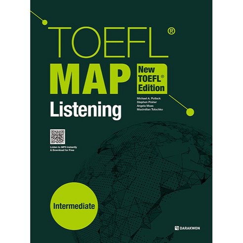 TOEFL MAP Listening Intermediate : New TOEFL Edition, 다락원