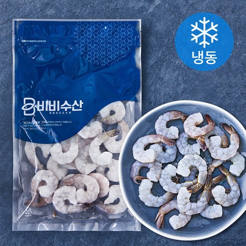 비비수산 생칵테일 새우 (냉동), 200g(대, 31/40), 1개