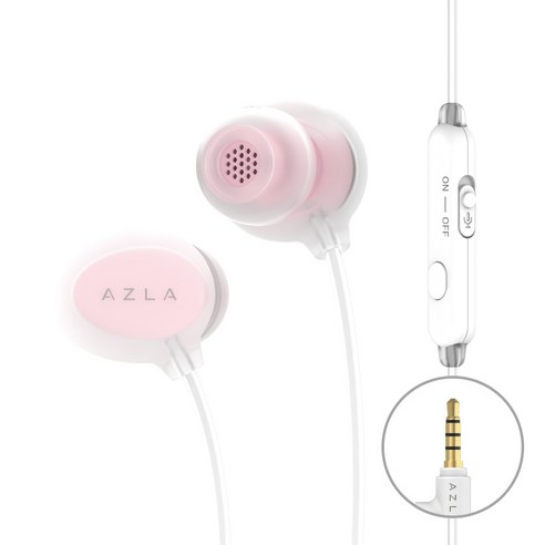 아즈라 실리콘 이어폰, 핑크, ASE500