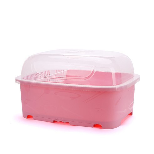 마츠리센 그리드 식기건조대, 핑크