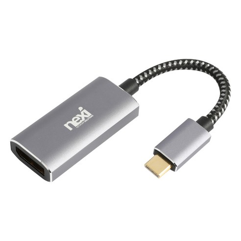 넥시 USB3.1 C 타입 to DP 컨버터, NX-U31DP4KS 
PC부품