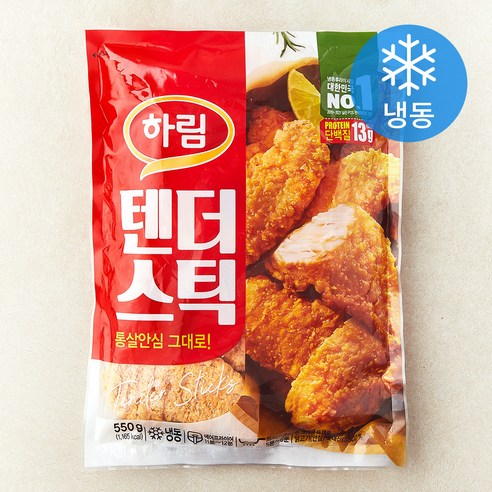 하림 텐더스틱 (냉동), 550g, 1개