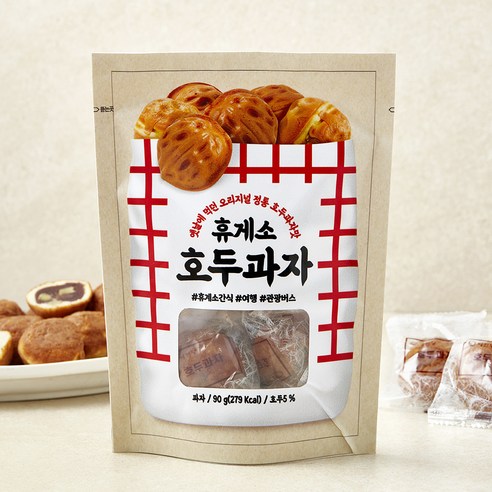 휴게소 호두과자, 90g, 1개, 1개입