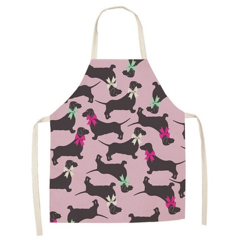 에이홉 doggy 일러스트 앞치마 68 x 55 cm, IT 12, 1개