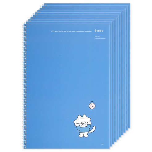 몽구 보바 베이직 노트, 블루, 10권