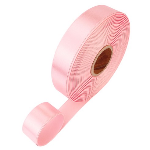 포장넷 공단기본 선물포장 리본끈 20mm, 11 크림핑크, 45m, 1개