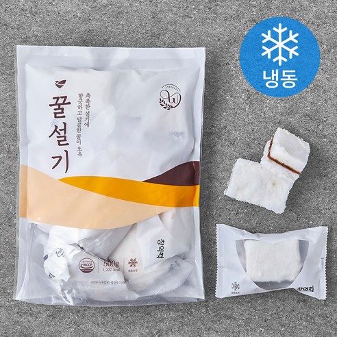 창억떡 꿀설기 10개입 (냉동), 500g, 2개