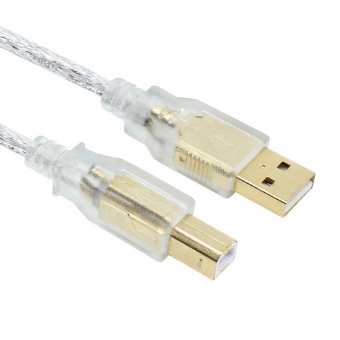 USB 2.0 A B 케이블 프린터 연장 케이블 NX-U20AB-045, 1개, 4.5m