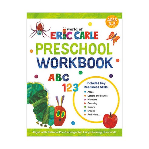 에디우스 World of Eric Carle Preschool Workbook, Penguin Putnam Inc Best Top5