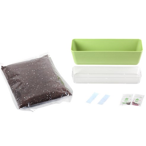 삭막한 도시 속 나만의 힐링 정원, 투톤 텃밭 키트