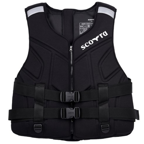 스코트라 트리니티 수영보조 라이프 자켓 ACE-17-02, 블랙