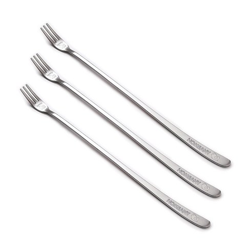 홈애니 국산 롱 티포크, 병아리, 3개