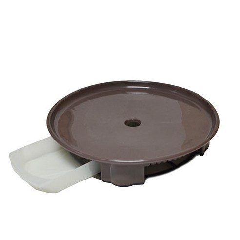 이동식 화분 받침대, 브라운