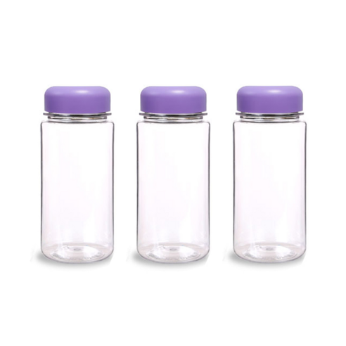 MAKA 클린 마이보틀 트라이탄 3p, 퍼플, 350ml, 3개