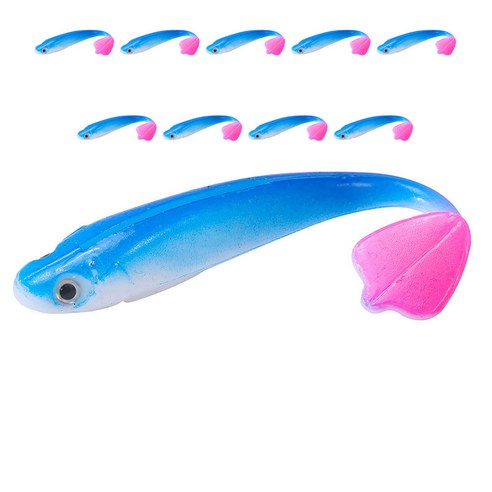 바다 낚시 크림베이트 물고기 미끼 10p, 8, 4.7g