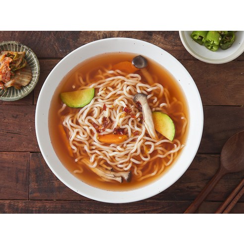 죄책감은 줄이고, 얼큰함은 더한 쫄깃 생두부 라면!