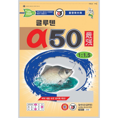 중앙어수라 알파 50 글루텐, 300g, 1개