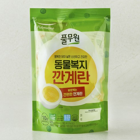 풀무원 동물복지 깐계란 500g, 10구, 1개