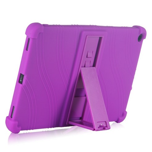 그레이코 컬러 하우징 범퍼 거치대 태블릿 케이스 TB-X306F, PURPLE