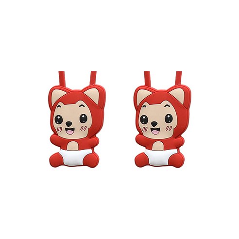 대한 핸드폰 목걸이 줄 캐릭터 타입, 여우(레드), 2개