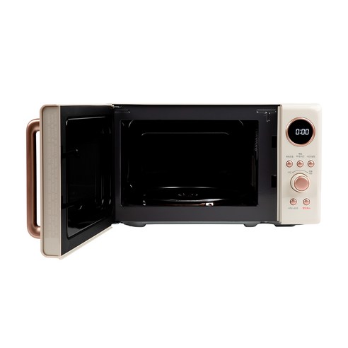 주방의 품격을 높이는 쿠잉전자 미니 레트로 전자레인지, 지금 바로 만나보세요!