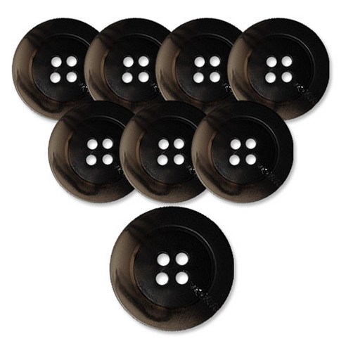 동대문단추왕 무광 코트 가디건 브라운 단추 23mm, 맨유DBR, 8개