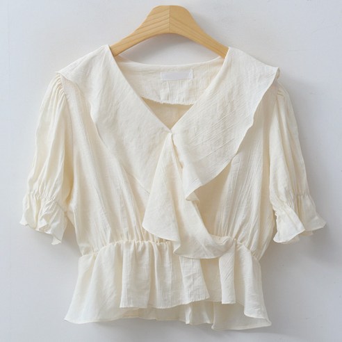 엔비룩 헬렌 셔링 블라우스