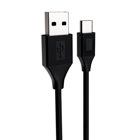 에이투 AL0201 60W USB-C PD 고속충전 데이터 케이블, 1m, 블랙, 1개