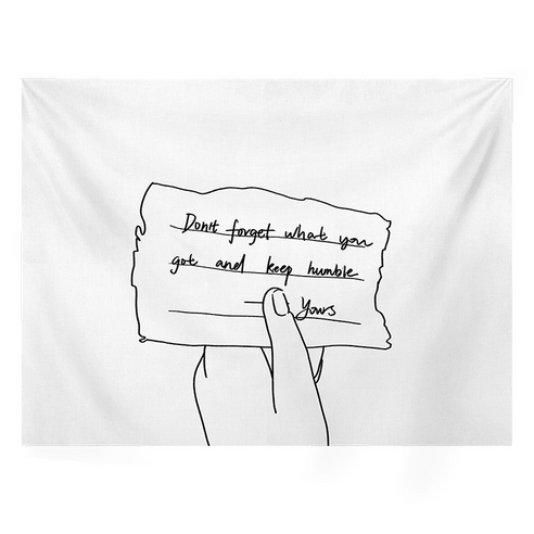 하루재 노르딕 패브릭 포스터, Forget