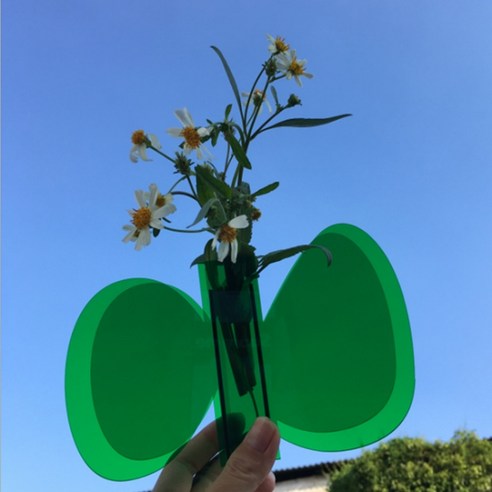 유앤미 북유럽 아크릴 화병, 꽃잎