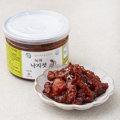 자연다감 녹차 낙지젓, 250g, 1개
