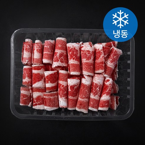 고급진 미국산 돌돌말이 우삼겹 구이용 (냉동), 1개, 500g