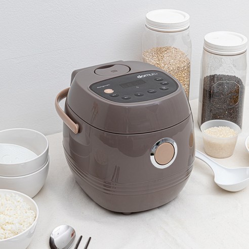 감성을 자극하는 디자인과 실용성의 완벽 조화, 도무스 낭만 미니 전기밥솥