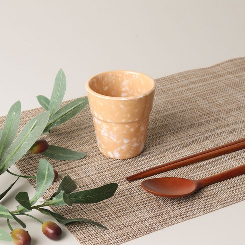 레트로 분식 떡볶이 팝 분식컵, BROWN, 10개