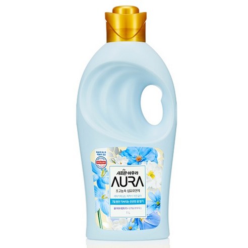 AURA 초고농축 섬유유연제 홀리데이 판타지 본품, 3L, 1개