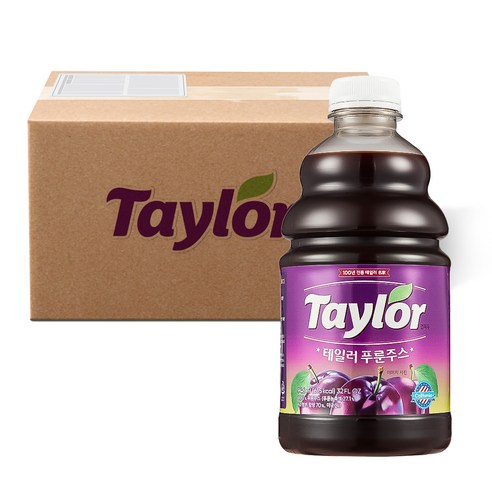 테일러팜스 푸룬주스, 946ml, 12개